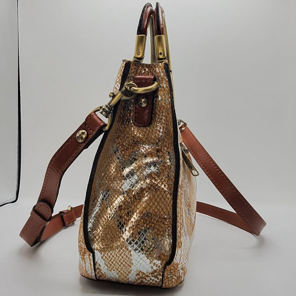 Women's Aria Shopper Metallic Spring Python - image 5